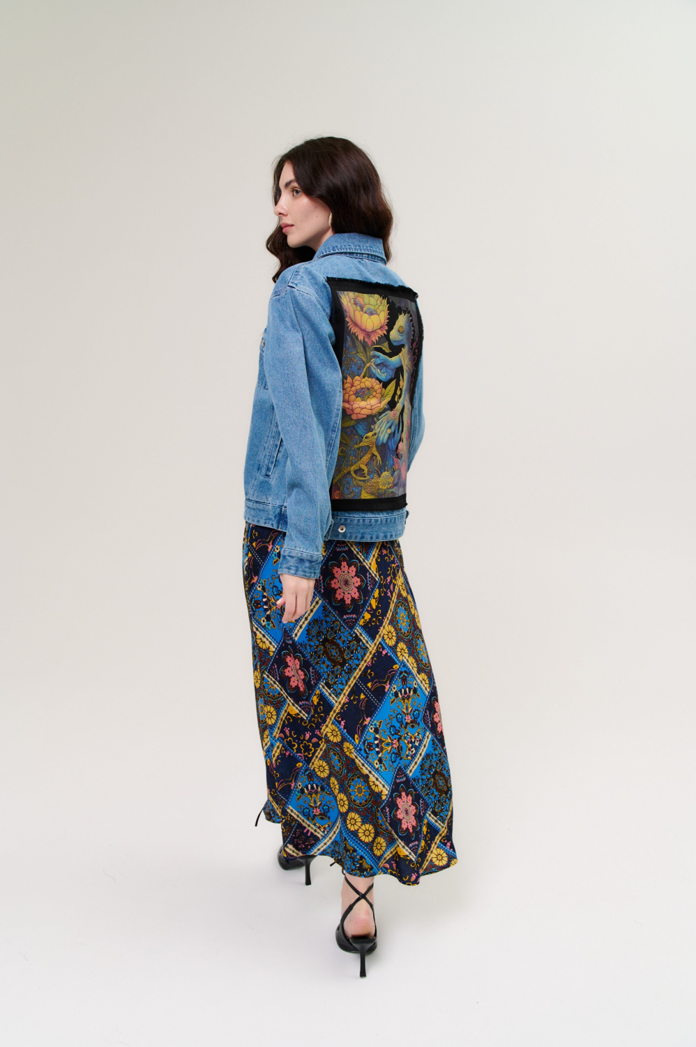 куртка джинсовая