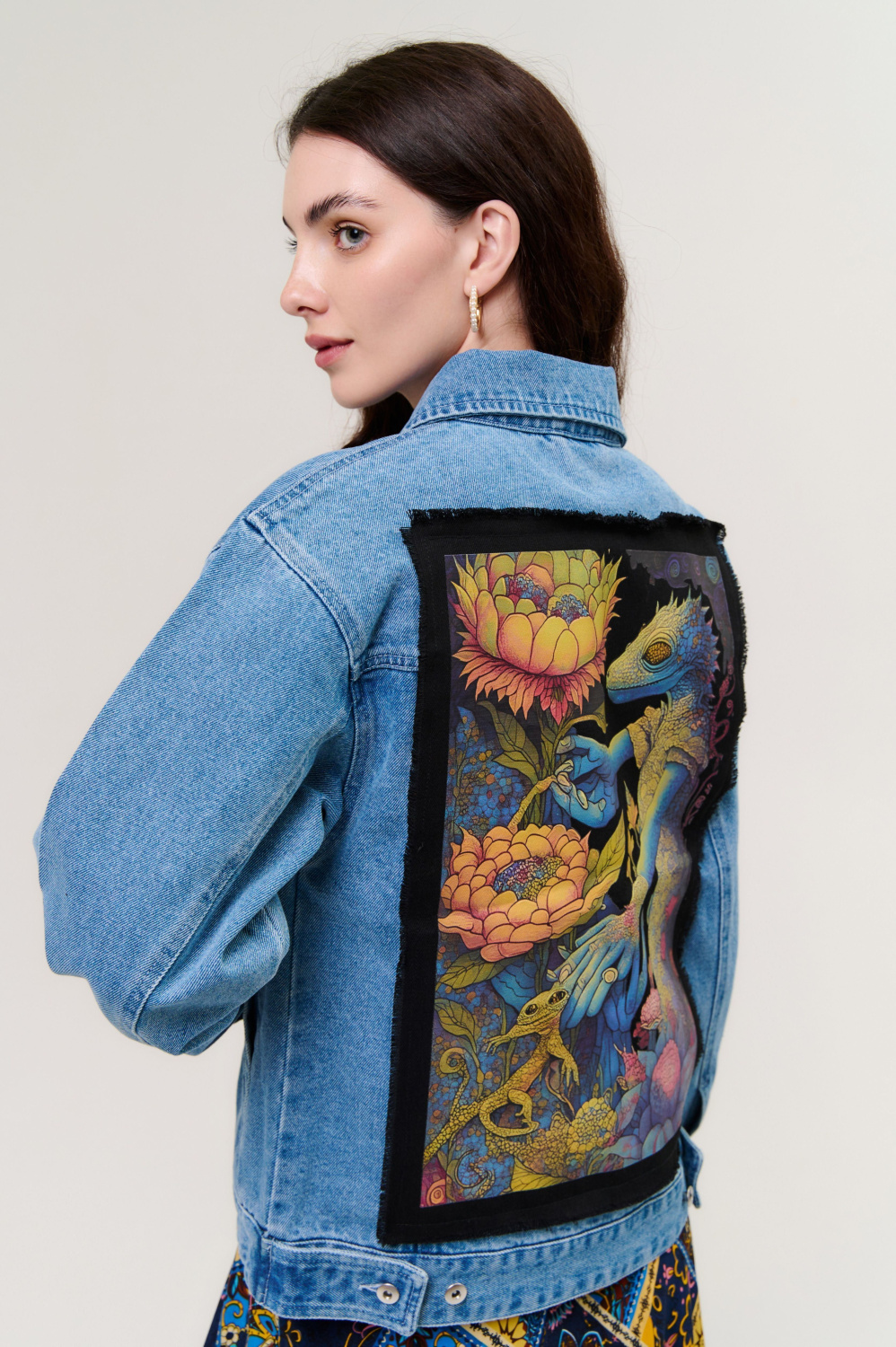 куртка джинсовая