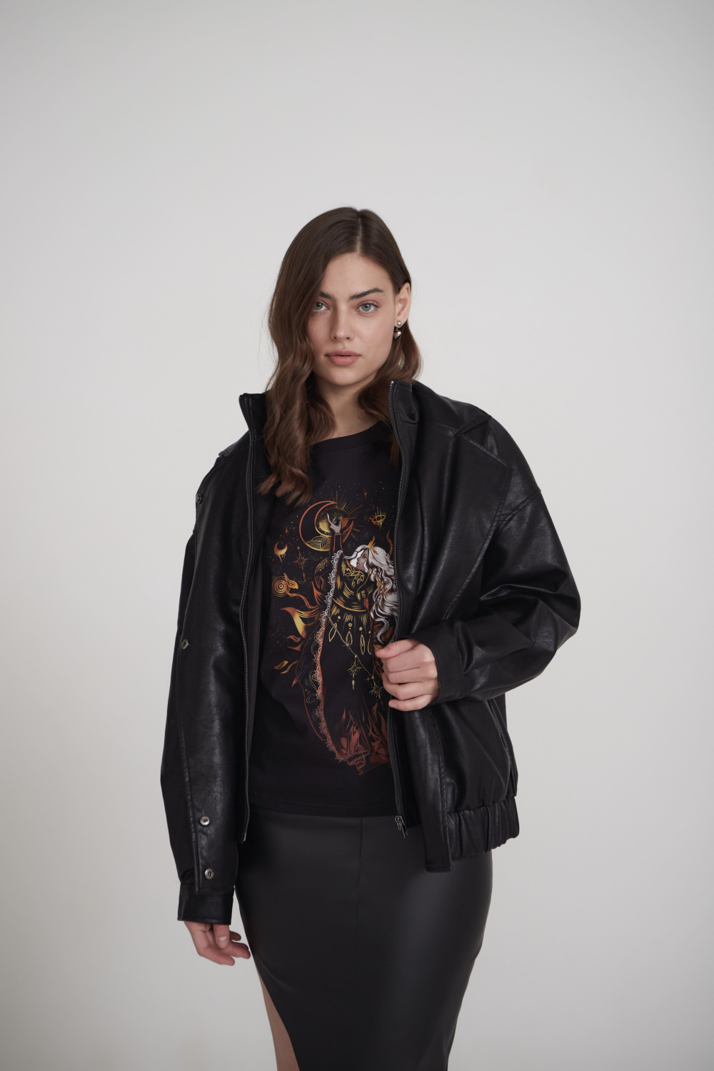 куртка кожаная